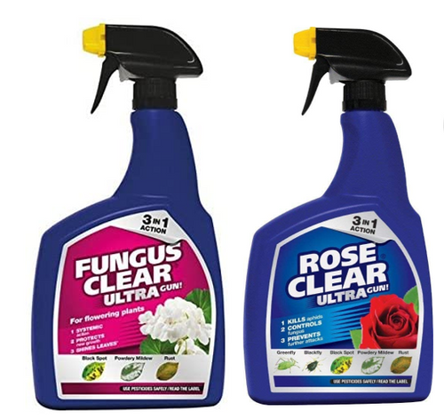 Rose & Fungus Clear Ultra Gun  {TWIN PACK}