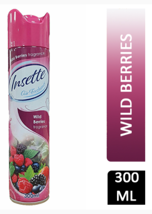 Insette Wild Berries Air Freshener 2 x 300ml