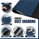 Fixtures Barrier Doorway Door Floor Mat 80cm x 120cm Blue