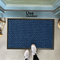 Fixtures Barrier Doorway Door Floor Mat 120cm x 180cm Blue