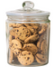 Fixtures Medium 2L Glass Jar with Air Tight lid for Biscuits,Sweets,Coffee, etc..