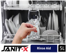 Janit-X Professional Rinse Aid - Premium Rinse Aid Additive 5 Litre