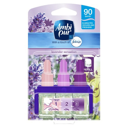 Ambi Pur 3volution Lavender Sensation Refill 20ml - GARDEN & PET SUPPLIES