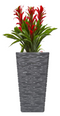 Fixtures Glaze Wave LARGE 55cm Planter {Grey}