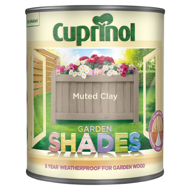 GARDEN & PET SUPPLIES -Cuprinol Garden Shades MUTED CLAY 1 Litre