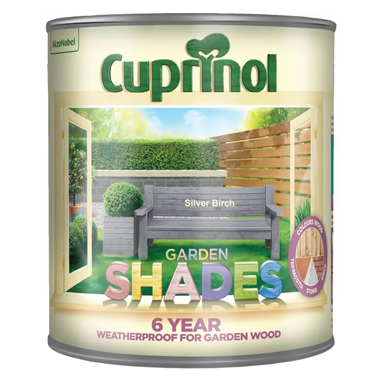 GARDEN & PET SUPPLIES -Cuprinol Garden Shades SILVER BIRCH 2.5 Litre