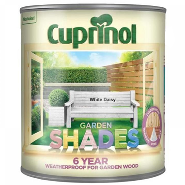 GARDEN & PET SUPPLIES -Cuprinol Garden Shades WHITE DAISY 2.5 Litre