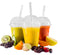 20oz Belgravia Plastic Smoothie Cups Pack 50's