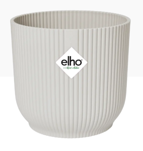 GARDEN & PET SUPPLIES - Elho Vibes Fold Display Pot 14cm SILKY WHITE