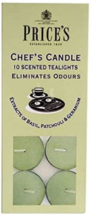 Price's Candles Chef's Tealights (Odour Eliminating)