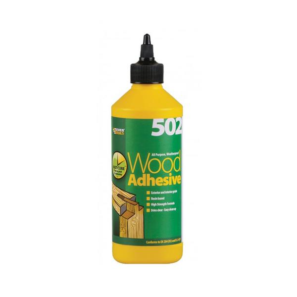 GARDEN & PET SUPPLIES - Everbuild 502 Wood Adhesive 500ml