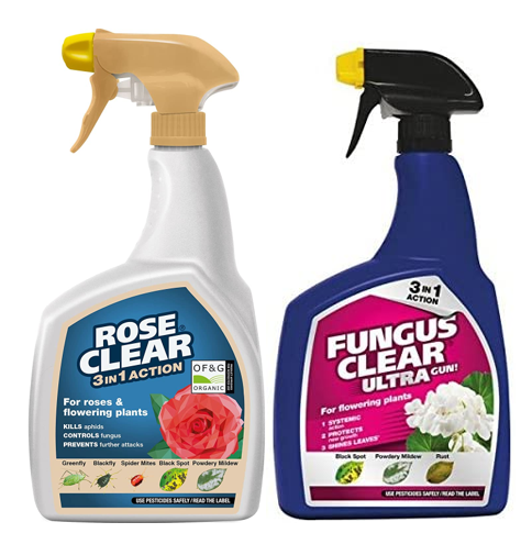 Rose & Fungus Clear Ultra Gun  {TWIN PACK}