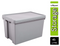 Wham Bam Grey Upcycled Heavy Duty Storage Box 45 Litre