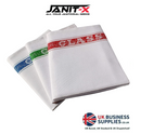 Janit-X Cotton Large Glass Cloth 560 x 760mm (Pack of 10) - GARDEN & PET SUPPLIES