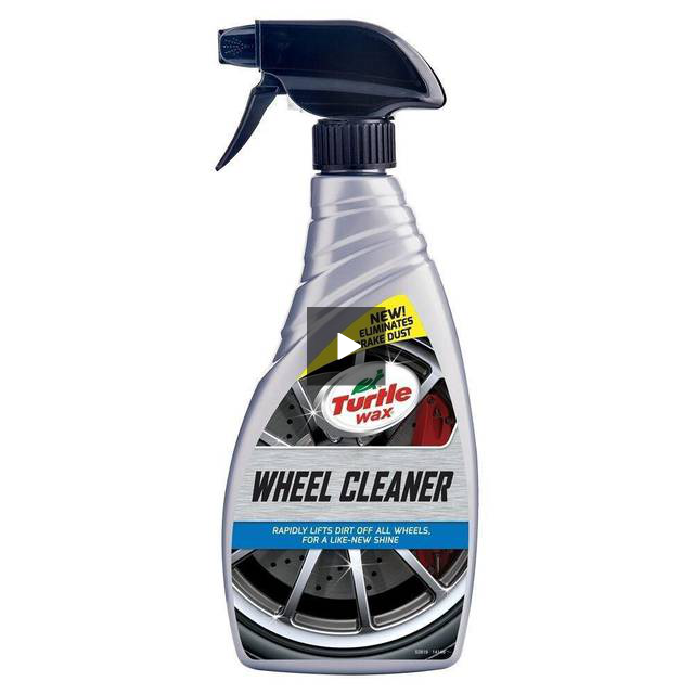 Turtle Wax 52819 Alloy Wheel Cleaner For Rim Shine 500ml - GARDEN & PET SUPPLIES