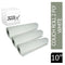 Janit-X 10 Inch White 2 Ply Hygiene Couch Rolls