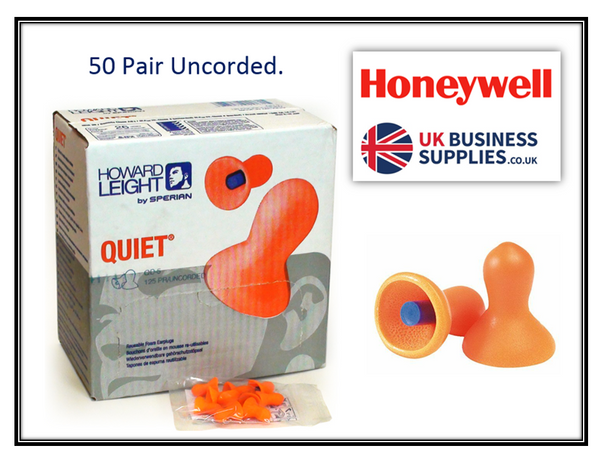 Honeywell 1028456 Uncorded Ear Plugs 50 Pack - GARDEN & PET SUPPLIES