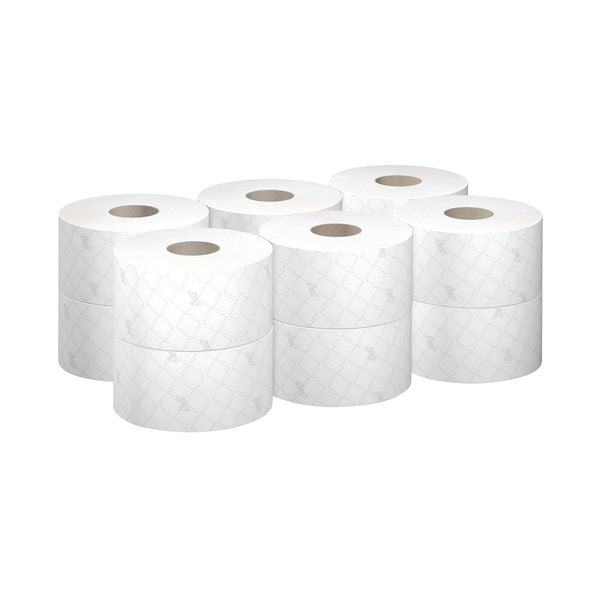 Scott Control Toilet Tissue Centrefeed Roll 2-Ply 833 Sheets,Pack of 12, {8591}