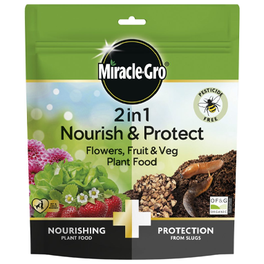 GARDEN & PET SUPPLIES - Miracle Gro 2in1 Nourish & Protect Slug 1kg