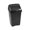 Addis Black Roll Top Bin 25 Litre - GARDEN & PET SUPPLIES