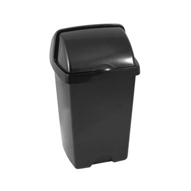 Addis Black Roll Top Bin 25 Litre - GARDEN & PET SUPPLIES