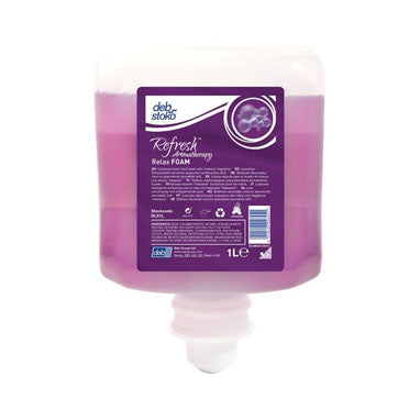 Deb Refresh Relax Hand Wash 1 Litre Cartridge RLX1L - GARDEN & PET SUPPLIES