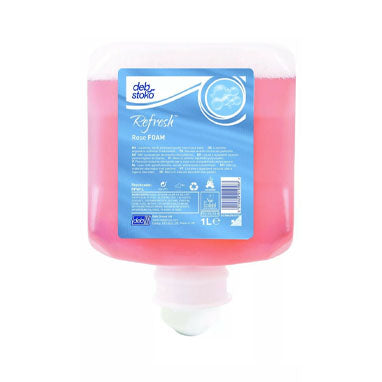 Deb Refresh Rose Foam Wash 1 Litre Cartridge RFW1L - GARDEN & PET SUPPLIES