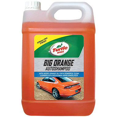 Turtle Wax Streak Free Big Orange Shampoo 5L - GARDEN & PET SUPPLIES