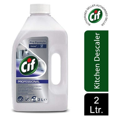 Cif Pro-Formula Kitchen Descaler & Limescale Remover 2 Litre - GARDEN & PET SUPPLIES