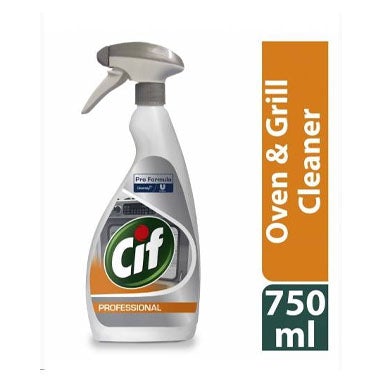 Cif Pro-Formula Oven & Grill Cleaner 750ml - GARDEN & PET SUPPLIES