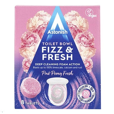 Astonish Fizz & Fresh Toilet Bowl Tabs Pack 8's