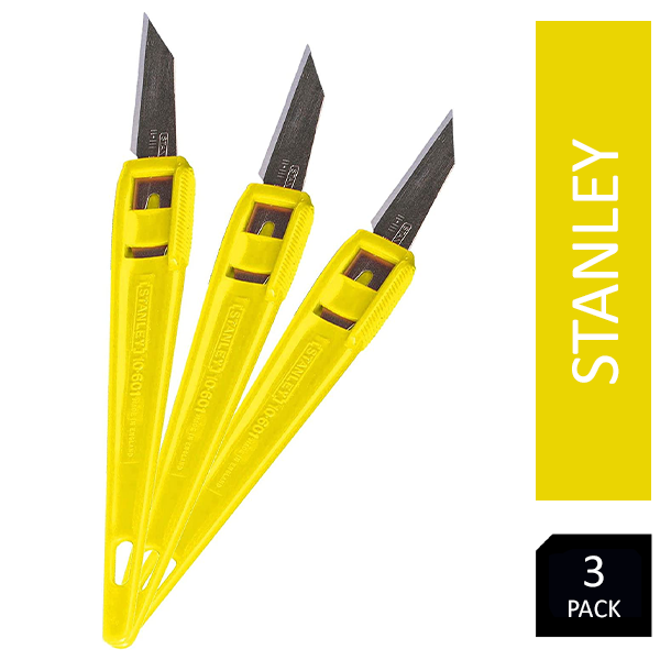 Stanley Disposable Knife Carded (Pack of 3) 0-10-601