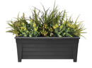 Fixtures Grosvenor Raised Trough Large 55cm Black/Ebony {4-Pack Offer}