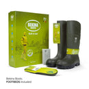 Bekina Steplite X Solid Grip Full Safety Boots Green {All Sizes}