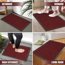 Fixtures Barrier Doorway Door Floor Mat 40cm x 60cm Red