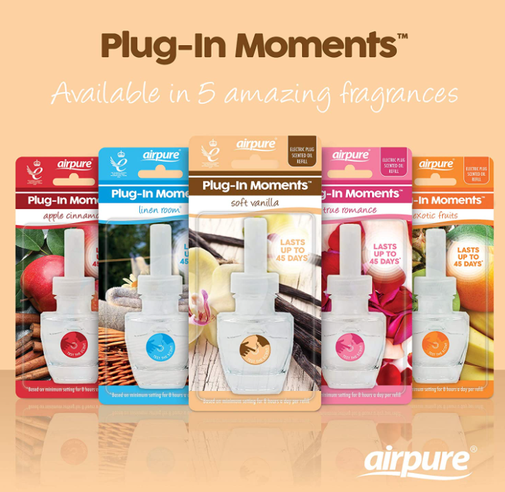 Airpure Plug In Moments Soft Vanilla Refill 20ml