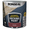 GARDEN & PET SUPPLIES - Ronseal Ultimate Decking Paint Willow 2.5 Litre