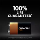 Duracell Plus 9V Battery Alkaline (Pack of 4) 5009826