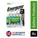 Energizer Rechargable Extreme Batteries AA Pack 4's