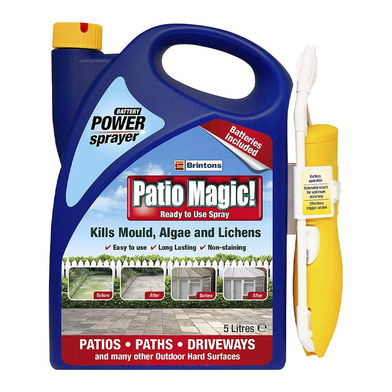 Brintons Patio Magic Ready To Use Spray 5 Litre - GARDEN & PET SUPPLIES