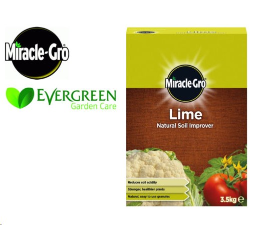 GARDEN & PET SUPPLIES - Miracle-Gro® Lime Natural Soil Improver 3.5kg