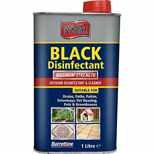 GARDEN & PET SUPPLIES - Knockout Black Disinfectant 1 Litre