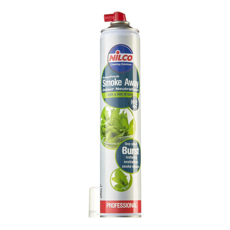 Nilco H12 High Power Fresh Smoke Away Air Freshener 2 x 750ml