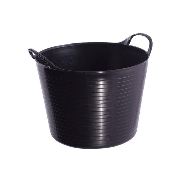 Gorilla Black Recycled Tub Small 14 Litre - GARDEN & PET SUPPLIES