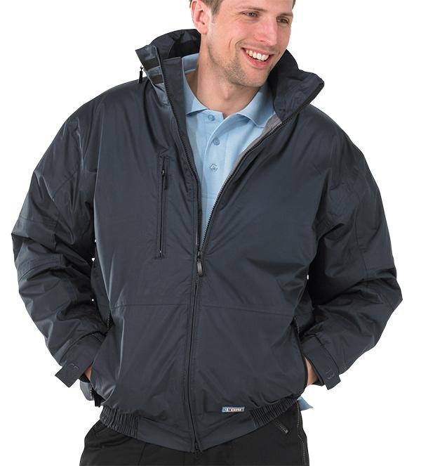 Bomber Jacket Waterproof & Polar Fleece Lined Navy {All Sizes} - GARDEN & PET SUPPLIES