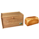 Zodiac Retro Wooden Bread Bin 39 x 24.5 x 18cm / 15 x 10 x 7" - Garden & Pet Supplies