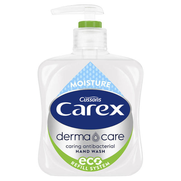 Carex Antibacterial Derma Care Moisture Handwash 250ml - GARDEN & PET SUPPLIES