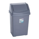 Wham Casa 25 Litre Swing Bin Silver/Grey