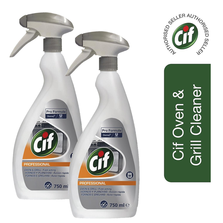 Cif Pro-Formula Oven & Grill Cleaner 750ml - GARDEN & PET SUPPLIES