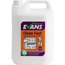 Evans Vanodine Clean Fast Heavy Duty Washroom Cleaner 5 Litre - GARDEN & PET SUPPLIES